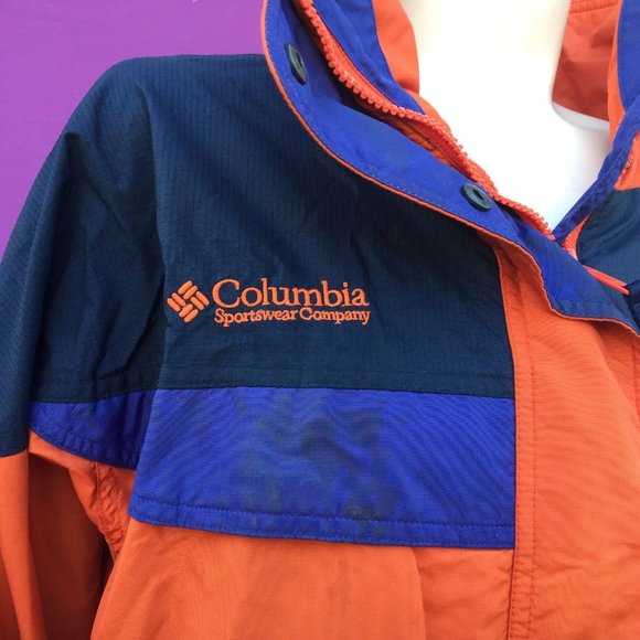 COLUMBIA boulder ridge women's 3-in-1  orange color jacket size--L - Picture 2 of 4